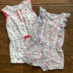 🎀Carter’s 2 outfit, girls 9 month,summer bundle🎀